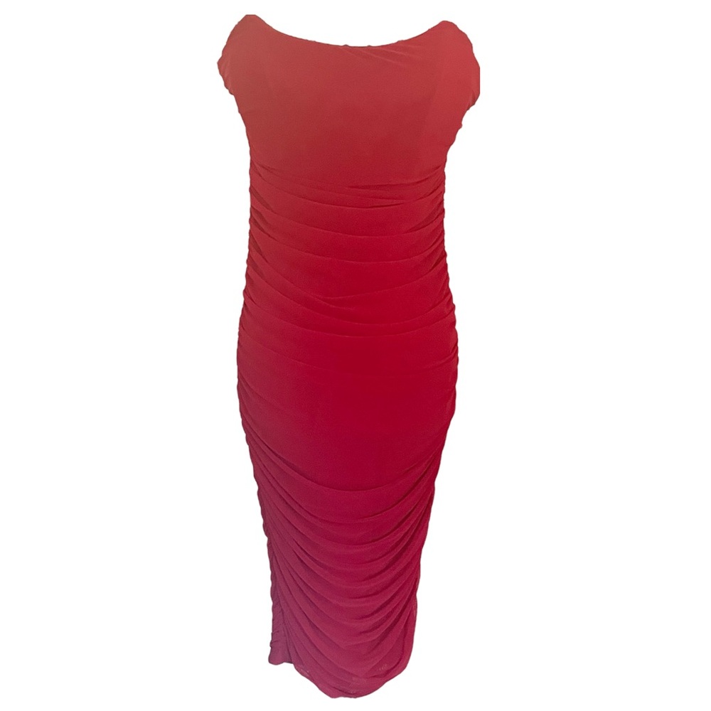 Sexy Ruched Red Minidress - Women’s SZ L NWT